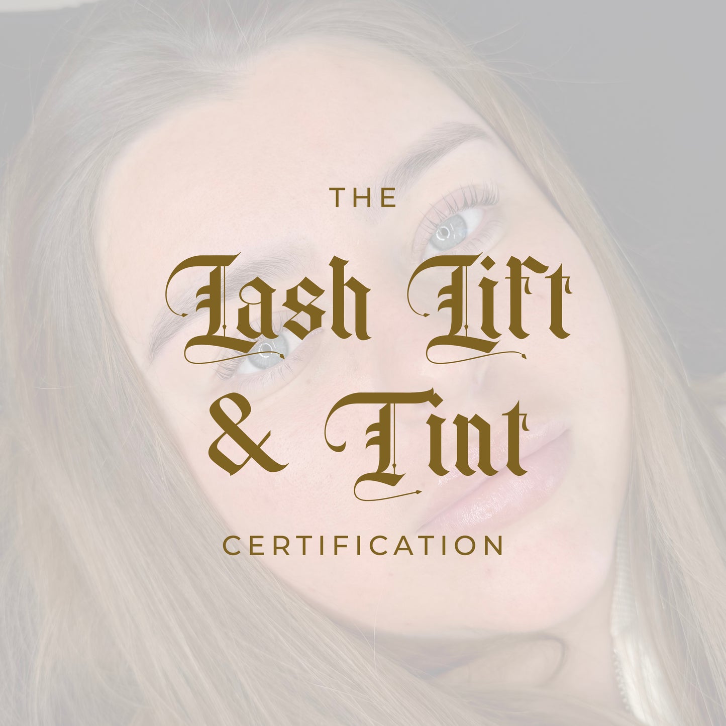 Lash Lift & Tint Certification